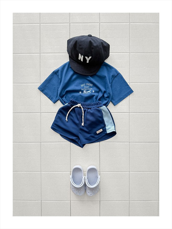 Onu - Korean Children Fashion - #kidzfashiontrend - Mesh Line Pants - 6