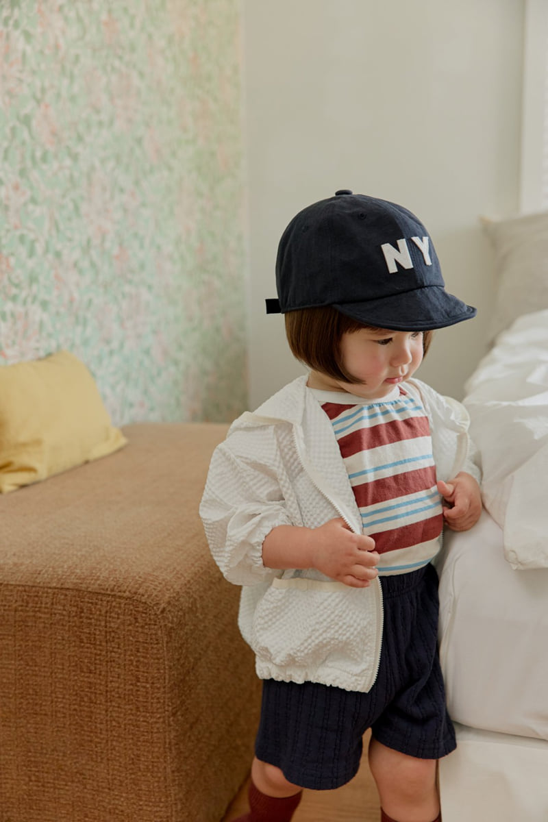 Onu - Korean Children Fashion - #kidzfashiontrend - Stripe Rappa Sleeveless - 12