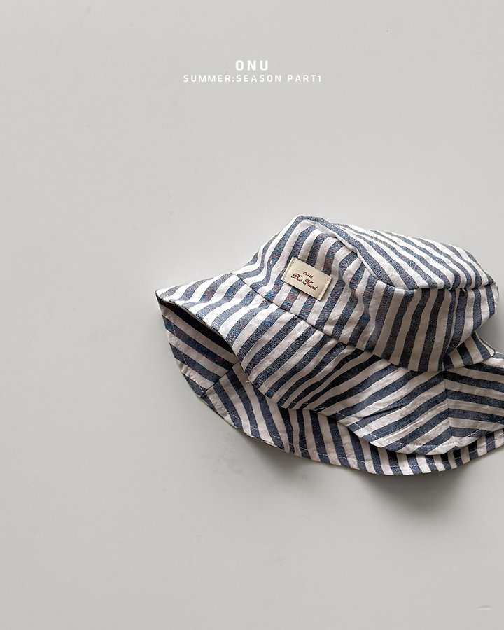 Onu - Korean Children Fashion - #Kfashion4kids - Stripe Bucket Hat - 4