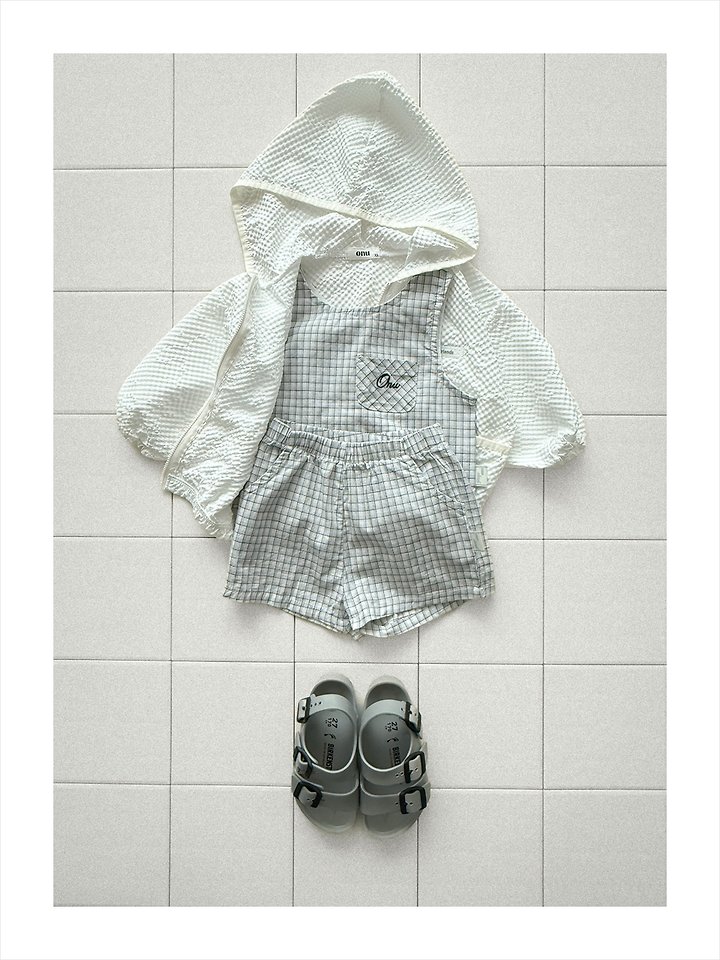 Onu - Korean Children Fashion - #littlefashionista - Check Shorts - 8