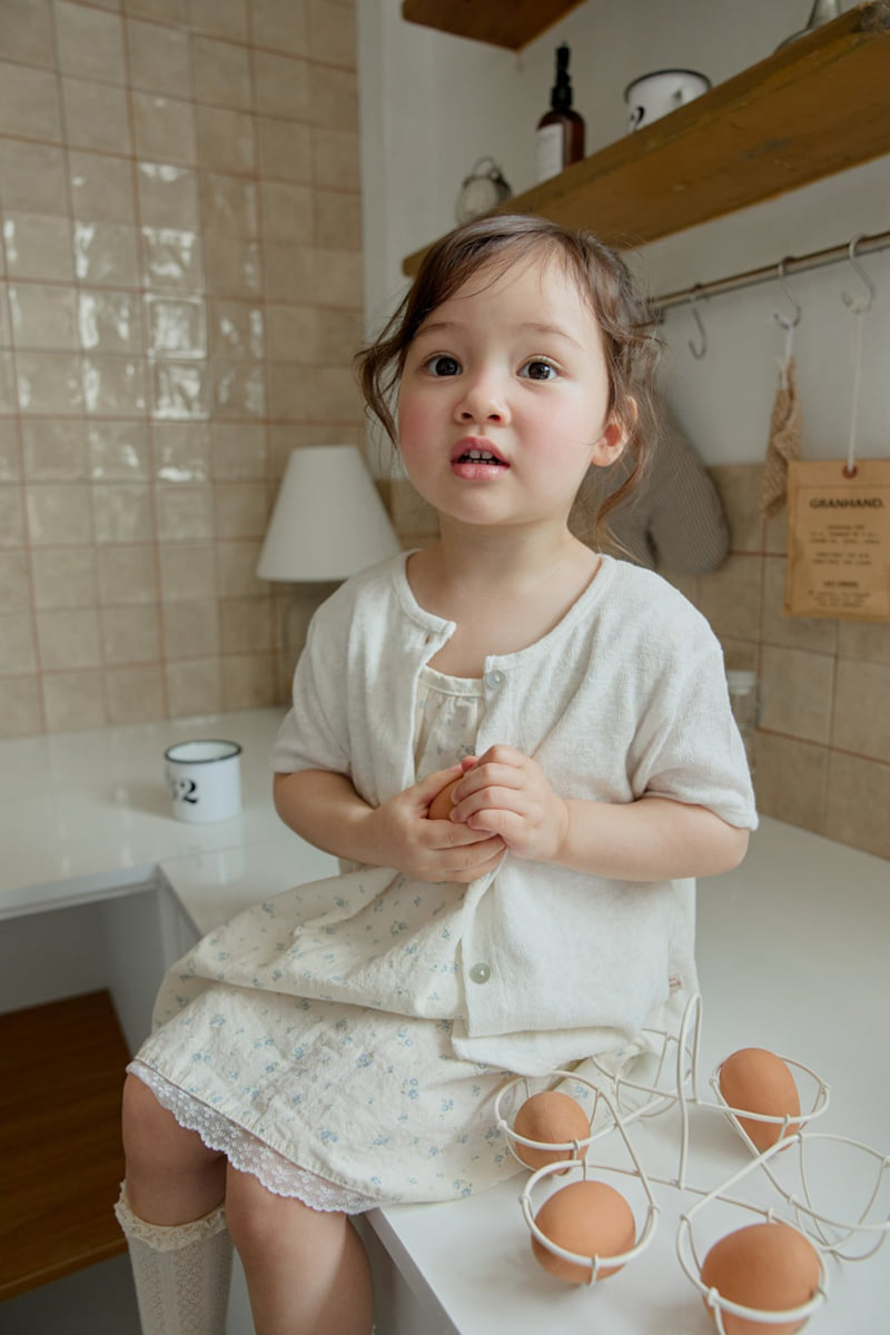 Onu - Korean Children Fashion - #littlefashionista - Floral One-piece - 9