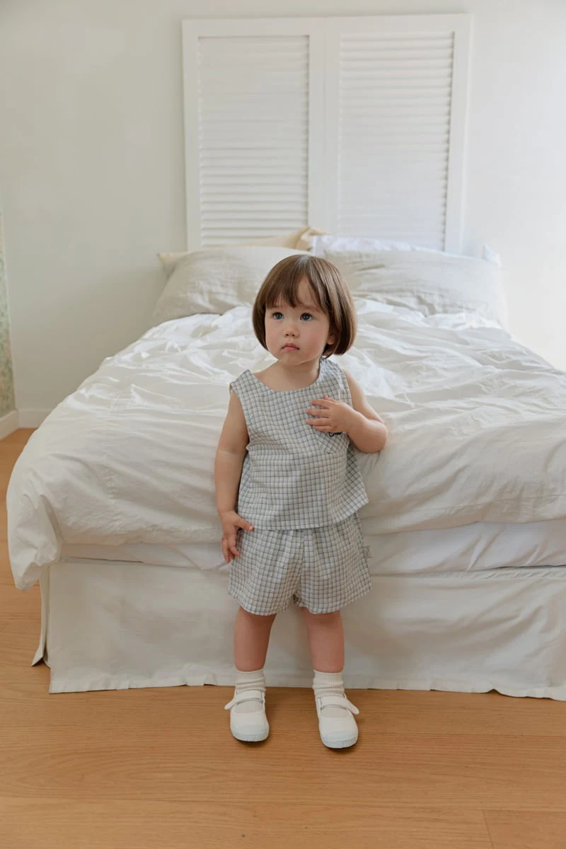 Onu - Korean Children Fashion - #magicofchildhood - Check Shorts - 9