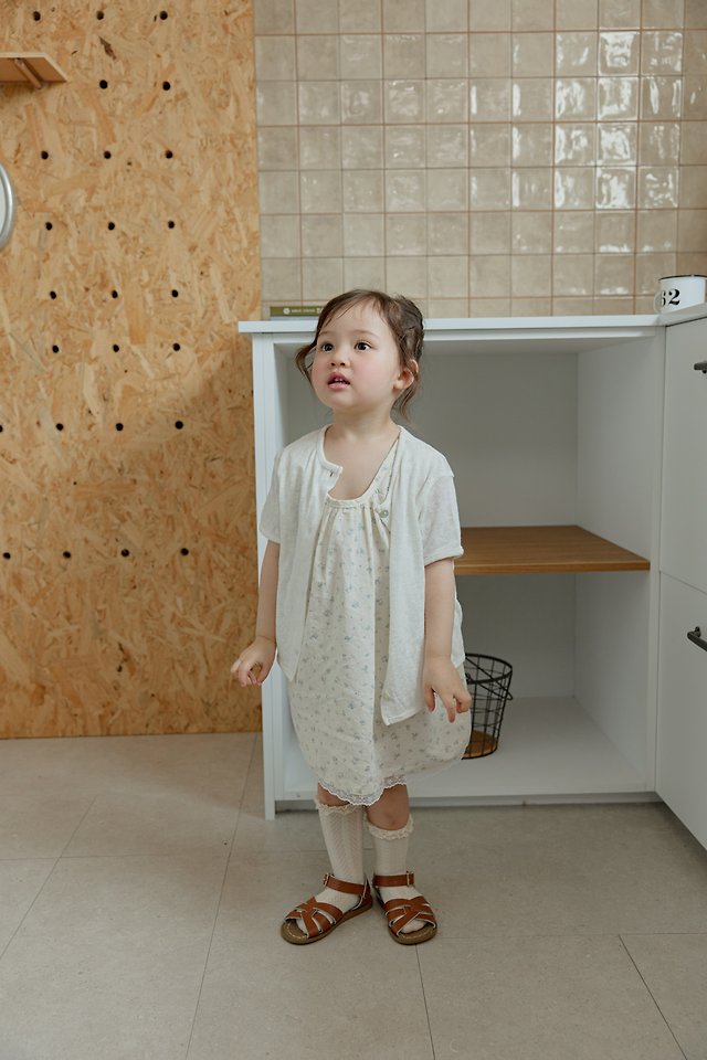 Onu - Korean Children Fashion - #magicofchildhood - Floral One-piece - 10