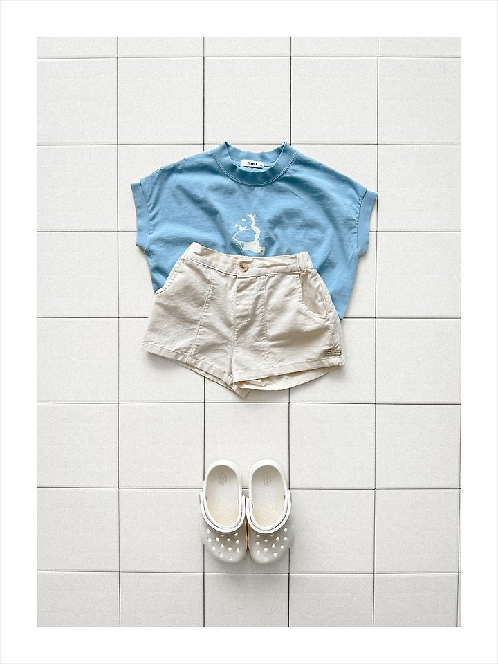 Onu - Korean Children Fashion - #magicofchildhood - Surfing Bear Tee - 10