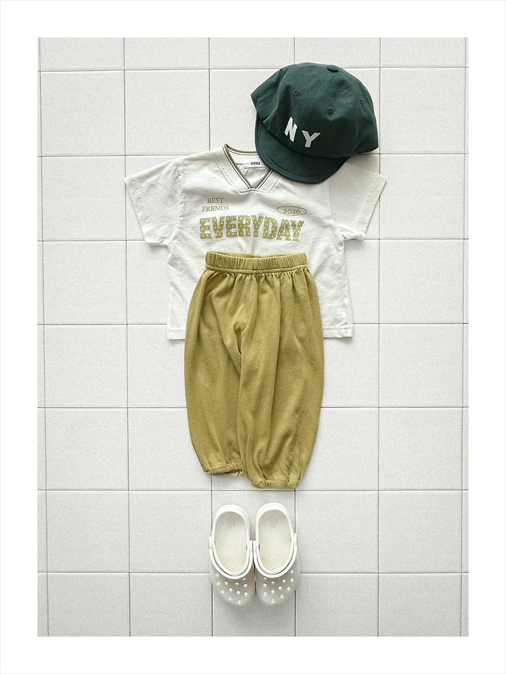 Onu - Korean Children Fashion - #magicofchildhood - Yoko Ribbed Tee - 8