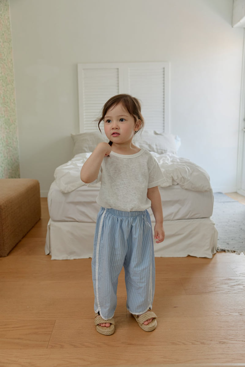 Onu - Korean Children Fashion - #magicofchildhood - U-neck Short Sleeve Tee - 9