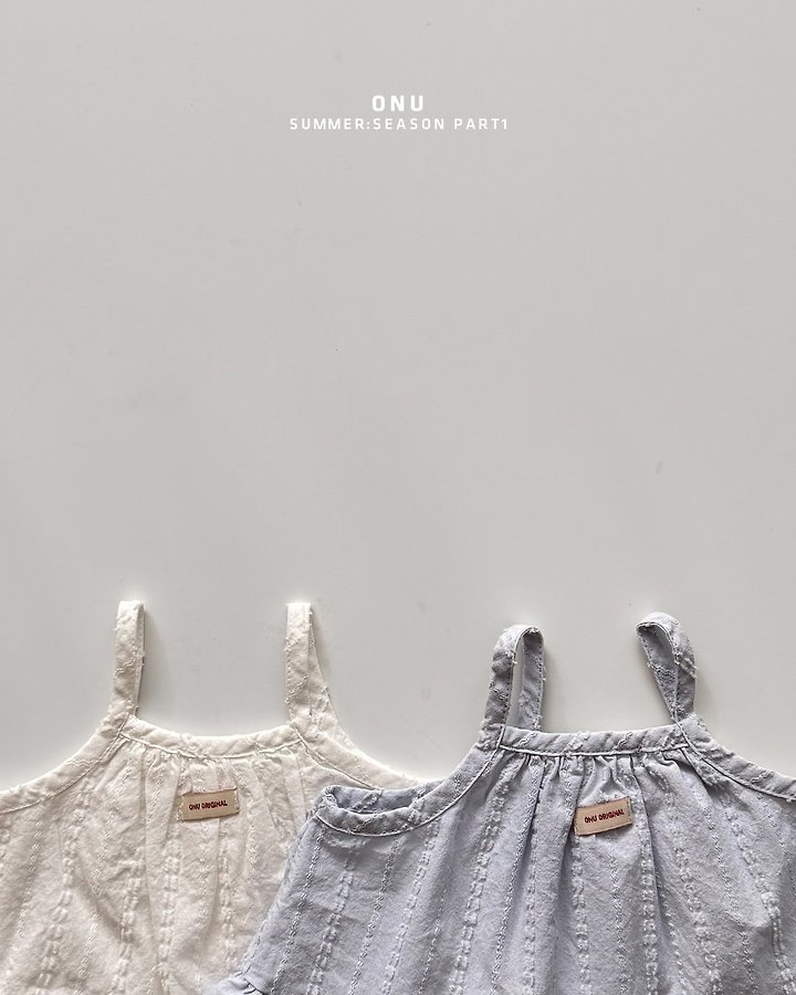 Onu - Korean Children Fashion - #minifashionista - Frill Sleeveless Blouse - 5