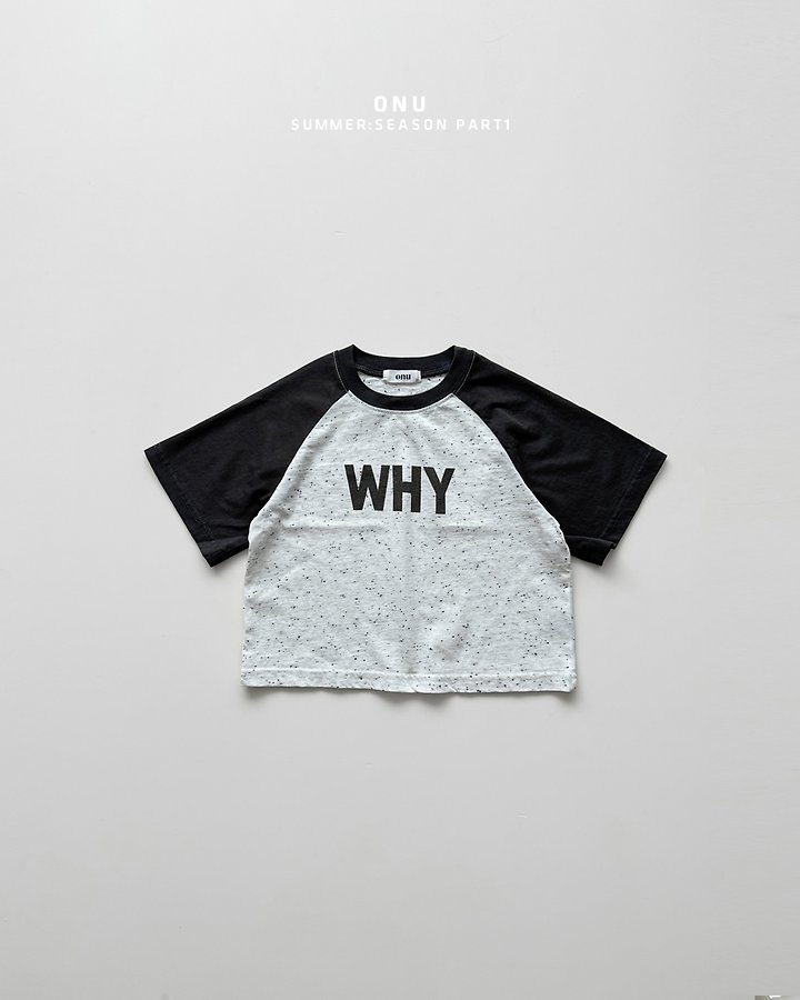 Onu - Korean Children Fashion - #magicofchildhood - WHY Raglan Tee - 4