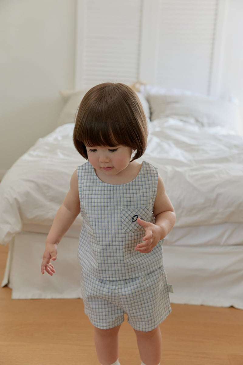 Onu - Korean Children Fashion - #prettylittlegirls - Check Shorts - 11