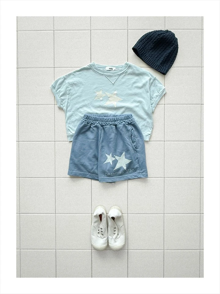Onu - Korean Children Fashion - #prettylittlegirls - Star Ribbed Tee - 8