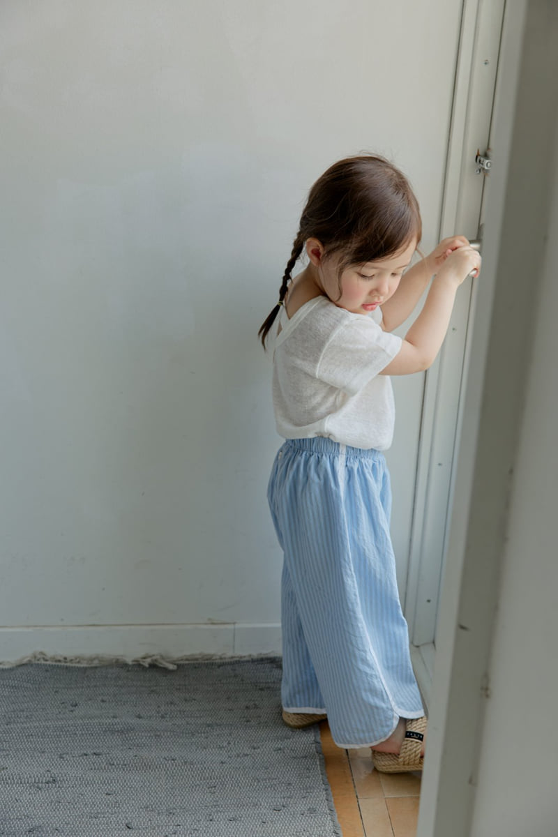 Onu - Korean Children Fashion - #prettylittlegirls - U-neck Short Sleeve Tee - 11