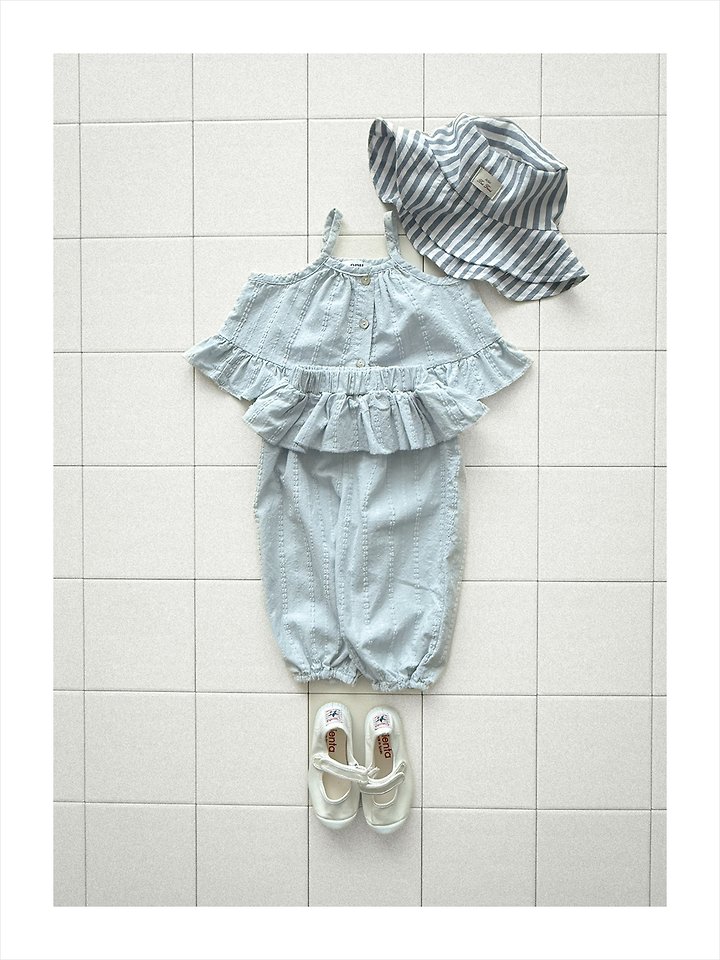 Onu - Korean Children Fashion - #todddlerfashion - Frill Sleeveless Blouse - 7