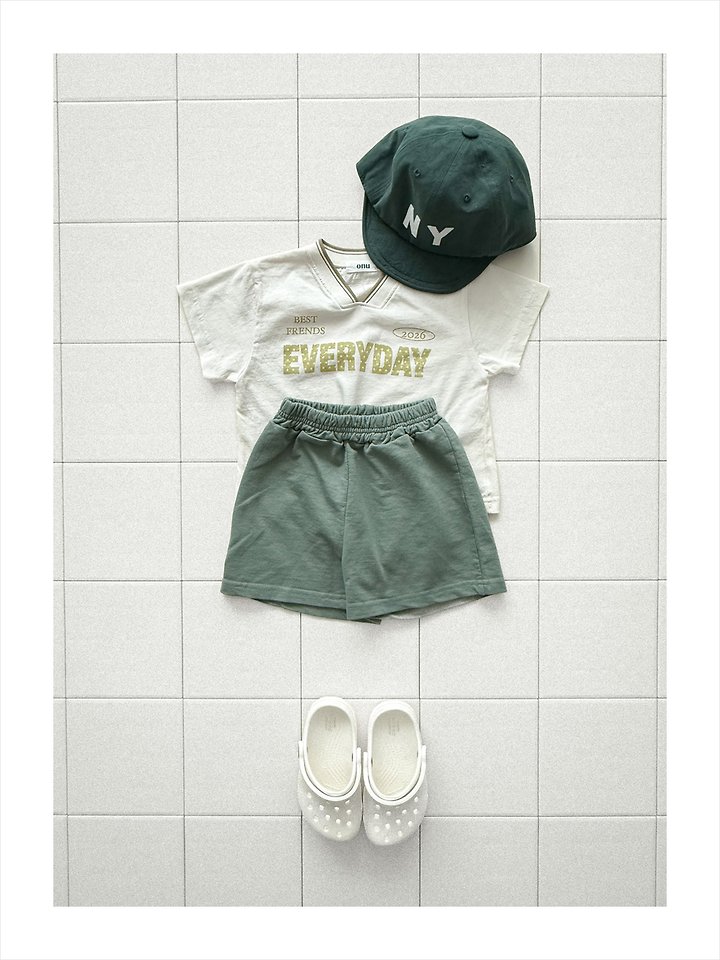 Onu - Korean Children Fashion - #toddlerclothing - Vintage Shorts - 7