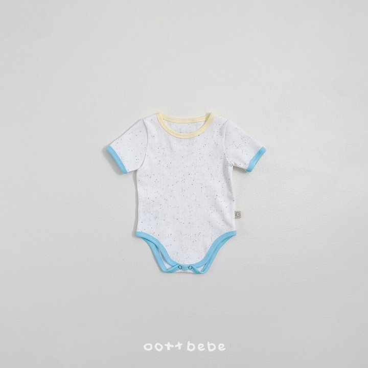 Oott Bebe - Korean Baby Fashion - #babyboutique - Crayon Ribbed Suit - 10