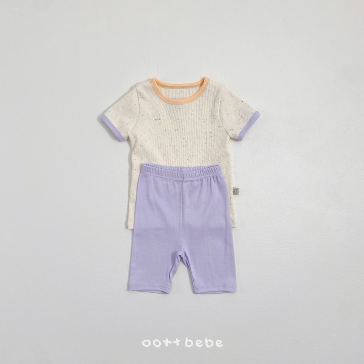 Oott Bebe - Korean Baby Fashion - #babyboutique - Crayon Ribbed Easywear - 9