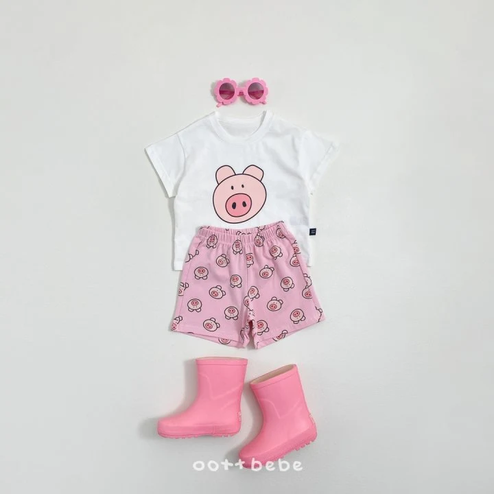 Oott Bebe - Korean Baby Fashion - #babyboutique - Happy Friends Pants - 2