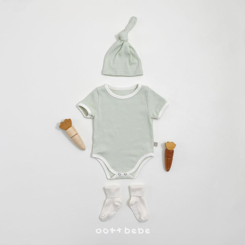 Oott Bebe - Korean Baby Fashion - #babyboutique - Frenzy Eyelet Suit Set - 3