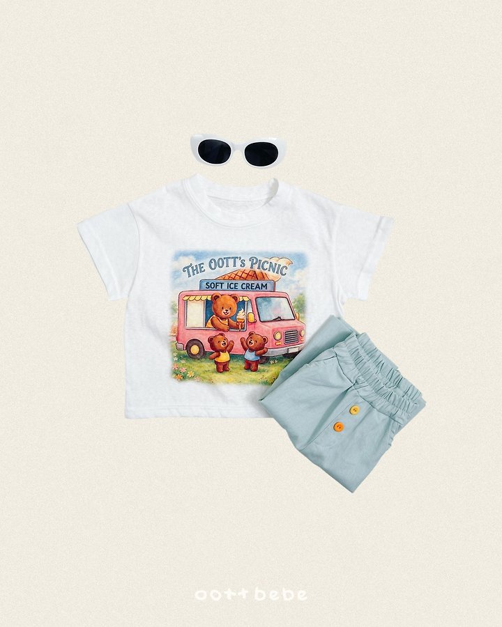 Oott Bebe - Korean Baby Fashion - #babyboutique - Haute Picnic Tee (Kids) - 9