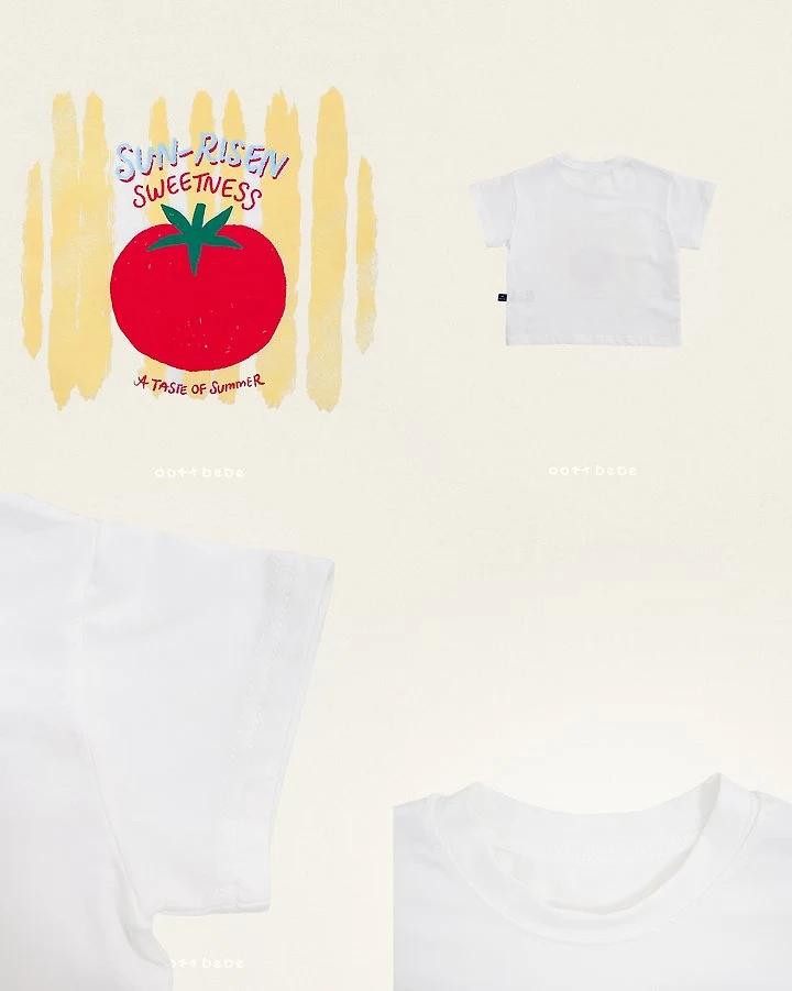 Oott Bebe - Korean Baby Fashion - #babyboutique - Sweet Tomato Tee - 6