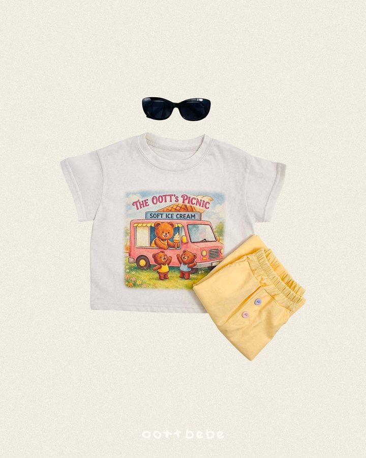 Oott Bebe - Korean Baby Fashion - #babyboutiqueclothing - Haute Picnic Tee (Kids) - 10