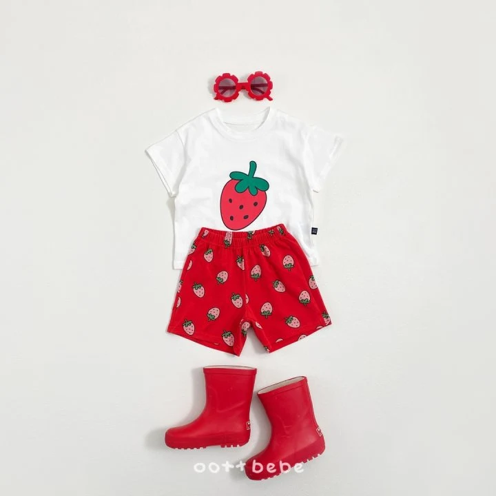 Oott Bebe - Korean Baby Fashion - #babyclothing - Happy Friends Pants - 5
