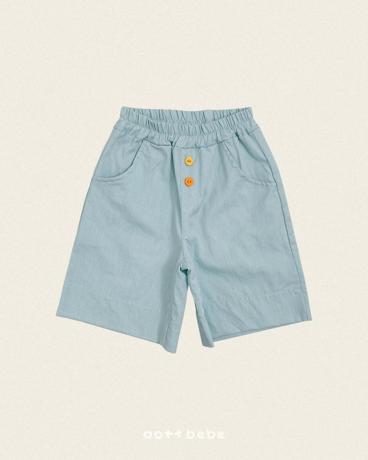 Oott Bebe - Korean Baby Fashion - #babyclothing - TOY Button Shorts - 7