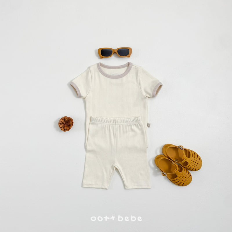 Oott Bebe - Korean Baby Fashion - #babyfashion - French Eyelet Easywear - 2