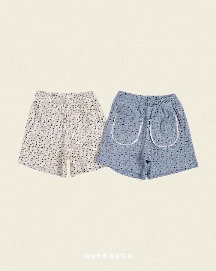 Oott Bebe - Korean Baby Fashion - #babyfashion - Belly Flower Pants