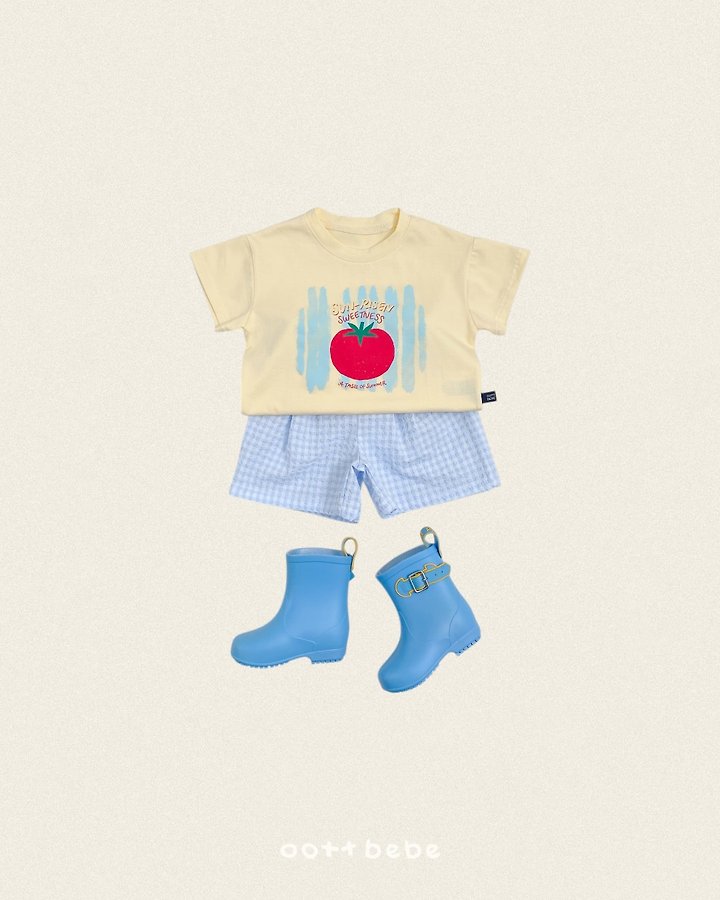 Oott Bebe - Korean Baby Fashion - #babyfashion - Sweet Tomato Tee - 9