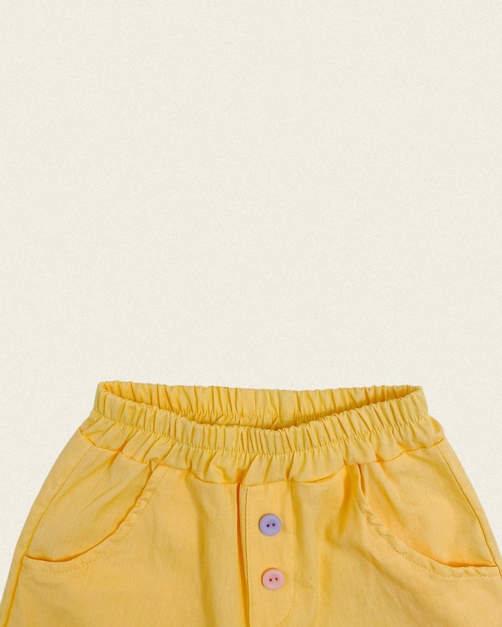 Oott Bebe - Korean Baby Fashion - #babyfashion - TOY Button Shorts - 8
