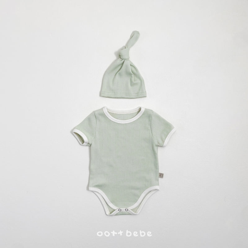 Oott Bebe - Korean Baby Fashion - #babyfever - Frenzy Eyelet Suit Set - 7
