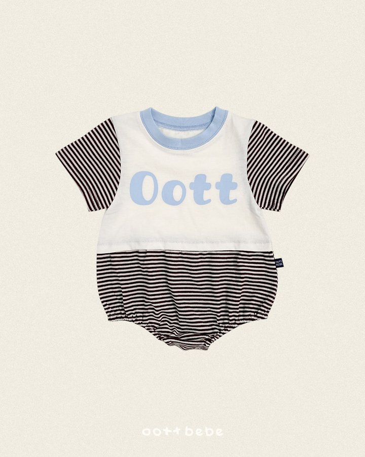 Oott Bebe - Korean Baby Fashion - #babygirlfashion - OOTT Stripe Suit - 7