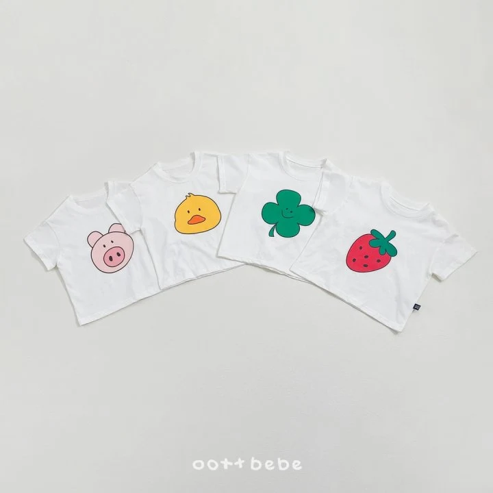Oott Bebe - Korean Baby Fashion - #babylifestyle - Happy Friends Tee