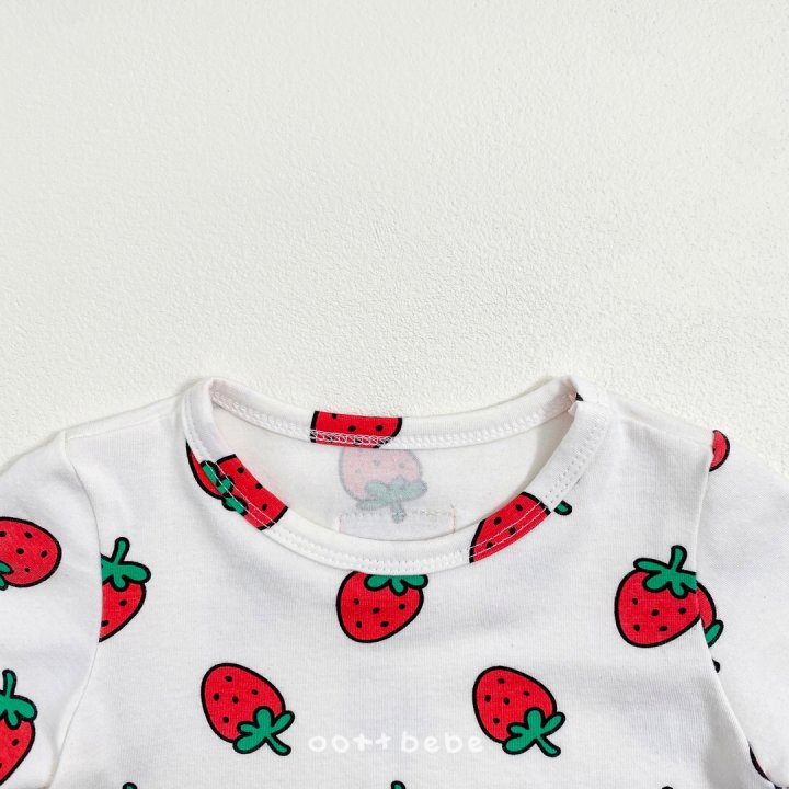 Oott Bebe - Korean Baby Fashion - #babylifestyle - Strawberry Easywear - 10