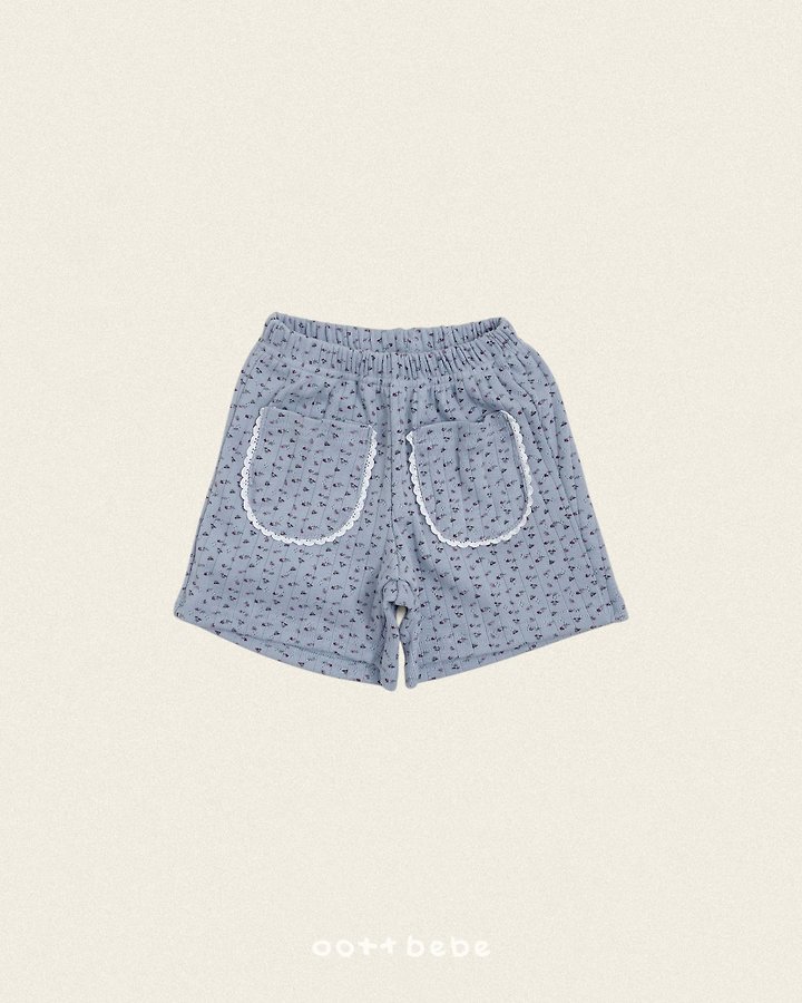 Oott Bebe - Korean Baby Fashion - #babygirlfashion - Belly Flower Pants - 4