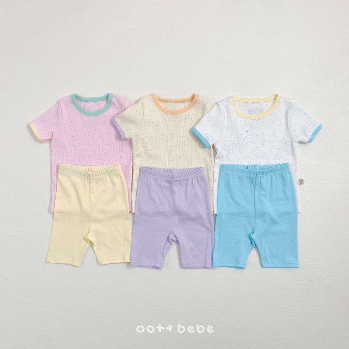 Oott Bebe - Korean Baby Fashion - #babyoninstagram - Crayon Ribbed Easywear