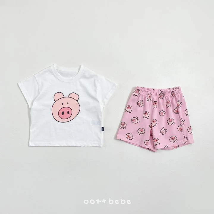 Oott Bebe - Korean Baby Fashion - #babyoninstagram - Happy Friends Pants - 10