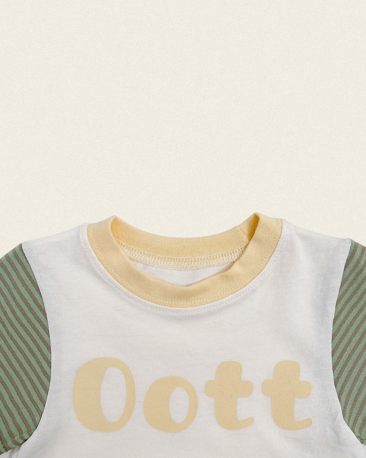 Oott Bebe - Korean Baby Fashion - #babyoninstagram - OOTT Stripe Suit - 9