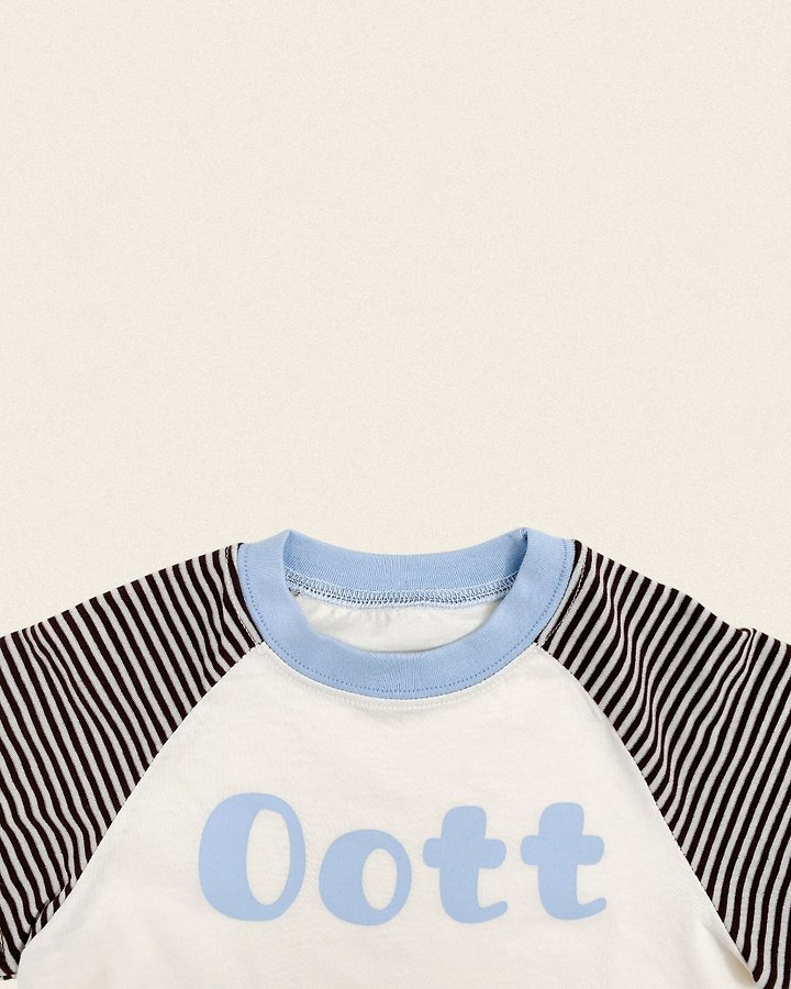 Oott Bebe - Korean Baby Fashion - #babyoninstagram - OOTT Stripe Set - 8