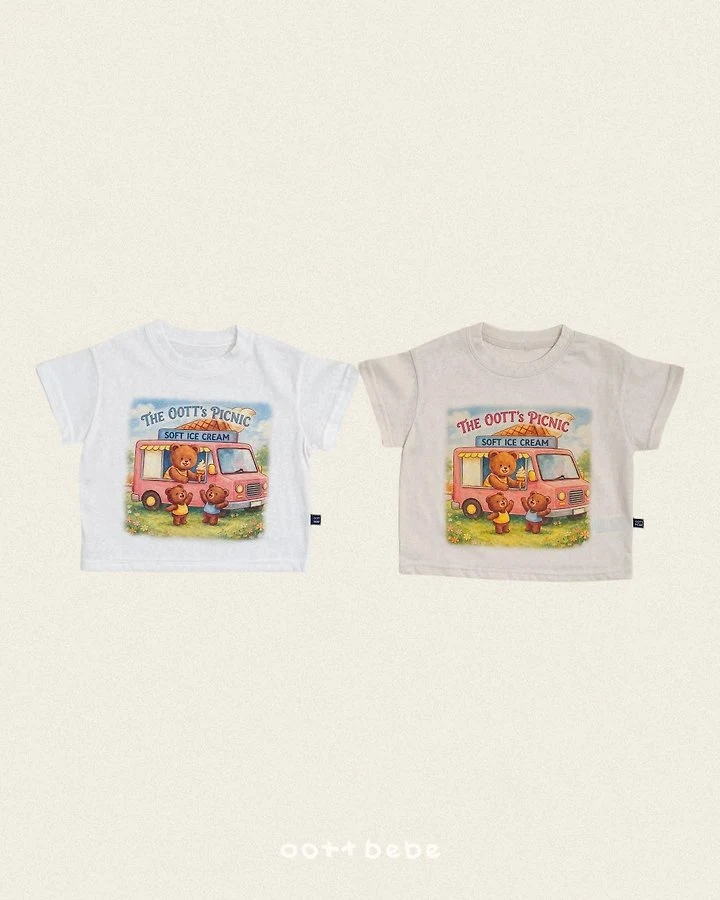 Oott Bebe - Korean Baby Fashion - #babyoninstagram - Haute Picnic Tee (Kids)