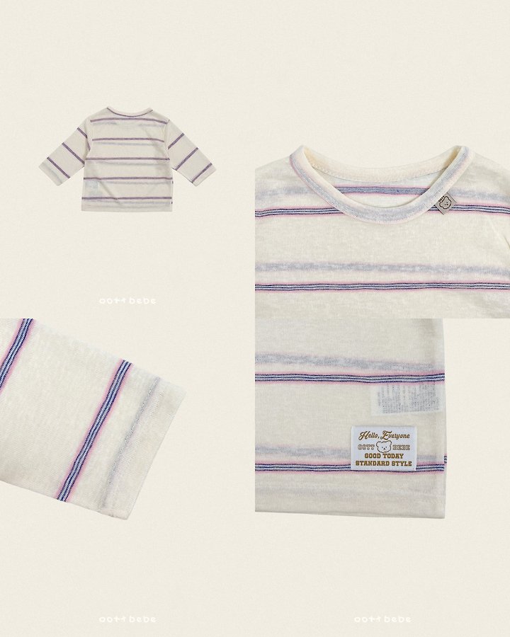 Oott Bebe - Korean Baby Fashion - #babyoninstagram - Soda Summer Tee (Long Sleeve) - 11