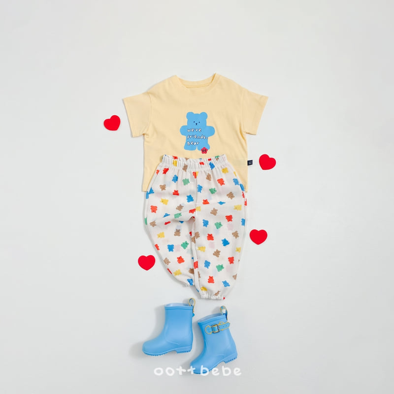 Oott Bebe - Korean Baby Fashion - #babyootd - Popping Tee - 3
