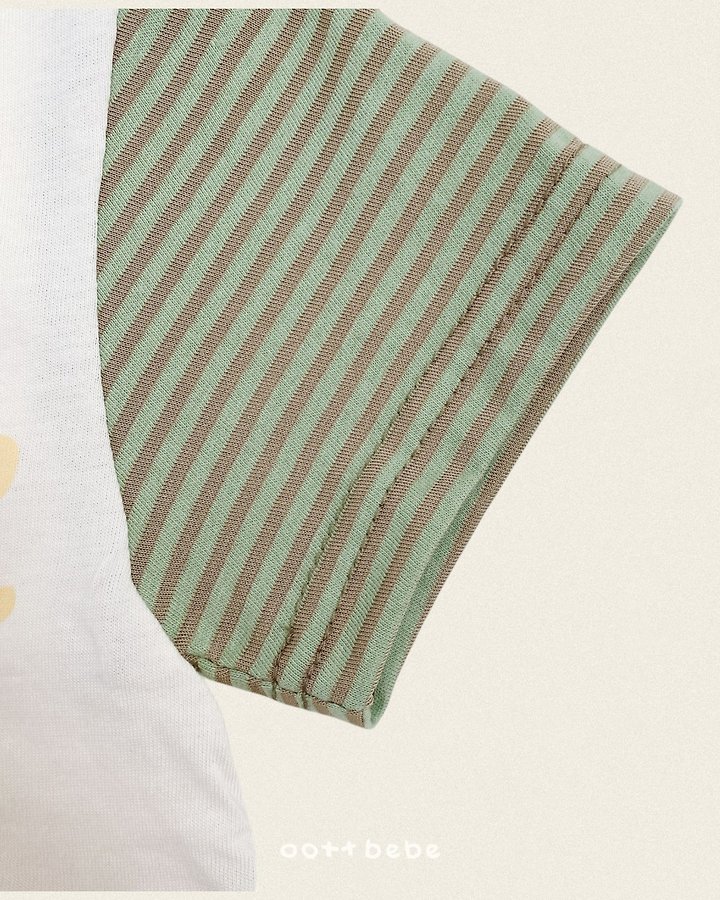 Oott Bebe - Korean Baby Fashion - #babyootd - OOTT Stripe Suit - 10