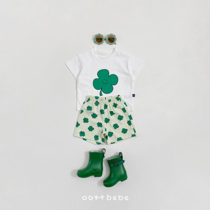 Oott Bebe - Korean Baby Fashion - #babyootd - Happy Friends Tee - 4