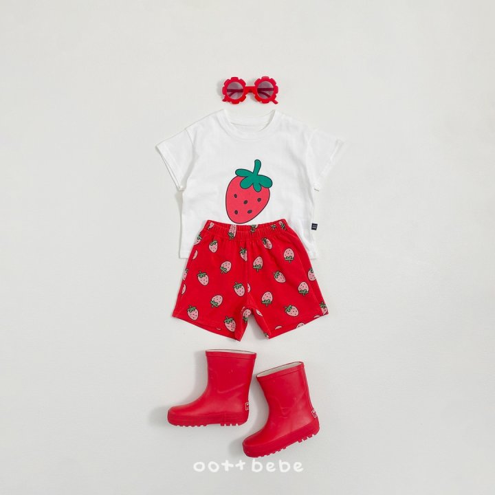 Oott Bebe - Korean Baby Fashion - #babyoutfit - Happy Friends Tee - 5