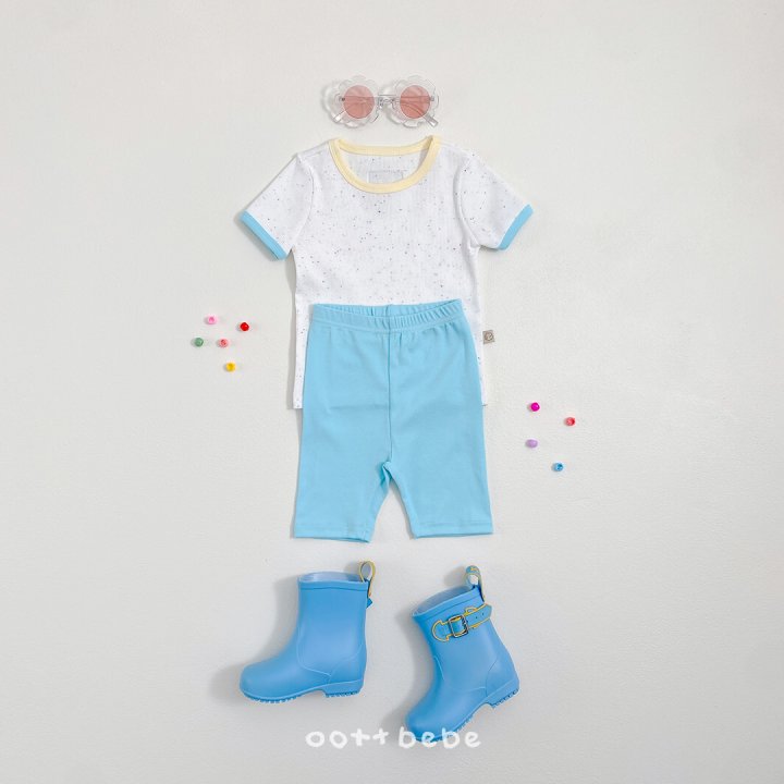 Oott Bebe - Korean Baby Fashion - #babyoutfit - Crayon Ribbed Easywear - 4