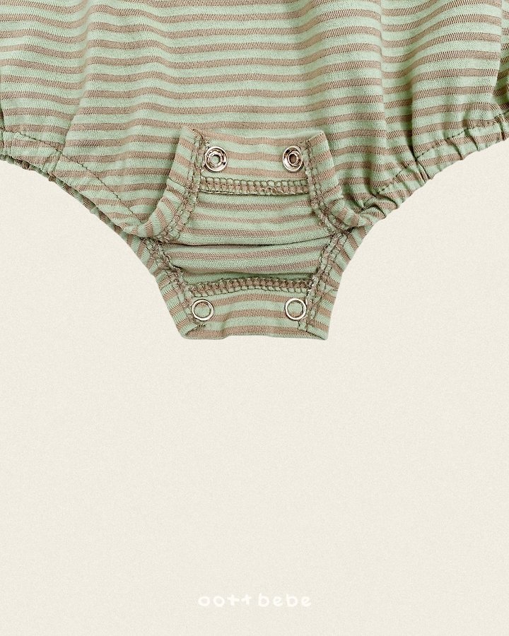 Oott Bebe - Korean Baby Fashion - #babyoutfit - OOTT Stripe Suit - 11