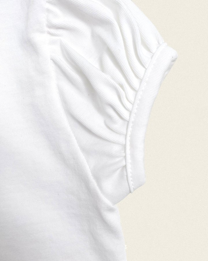 Oott Bebe - Korean Baby Fashion - #babyoutfit - Cherry Puff Tee - 9