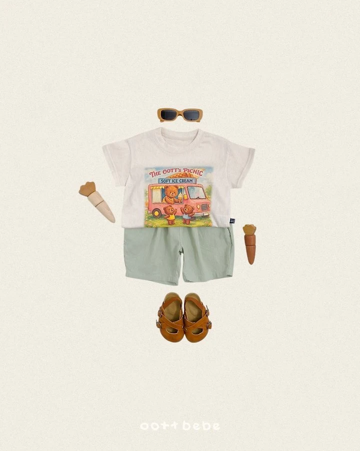 Oott Bebe - Korean Baby Fashion - #babywear - Haute Picnic Tee (Kids) - 5