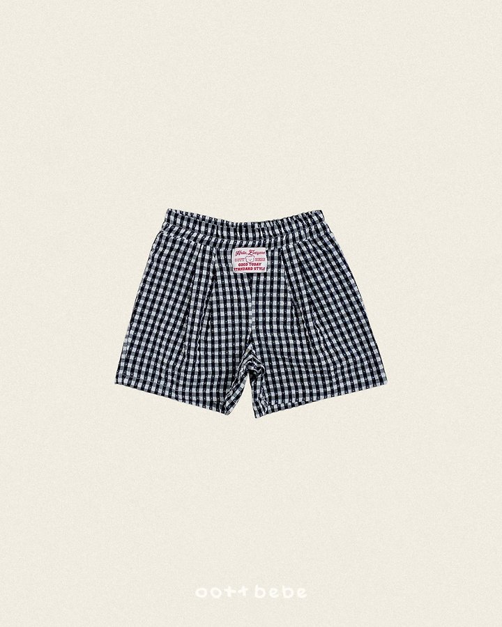 Oott Bebe - Korean Baby Fashion - #babywear - Baguette Check Pants - 4